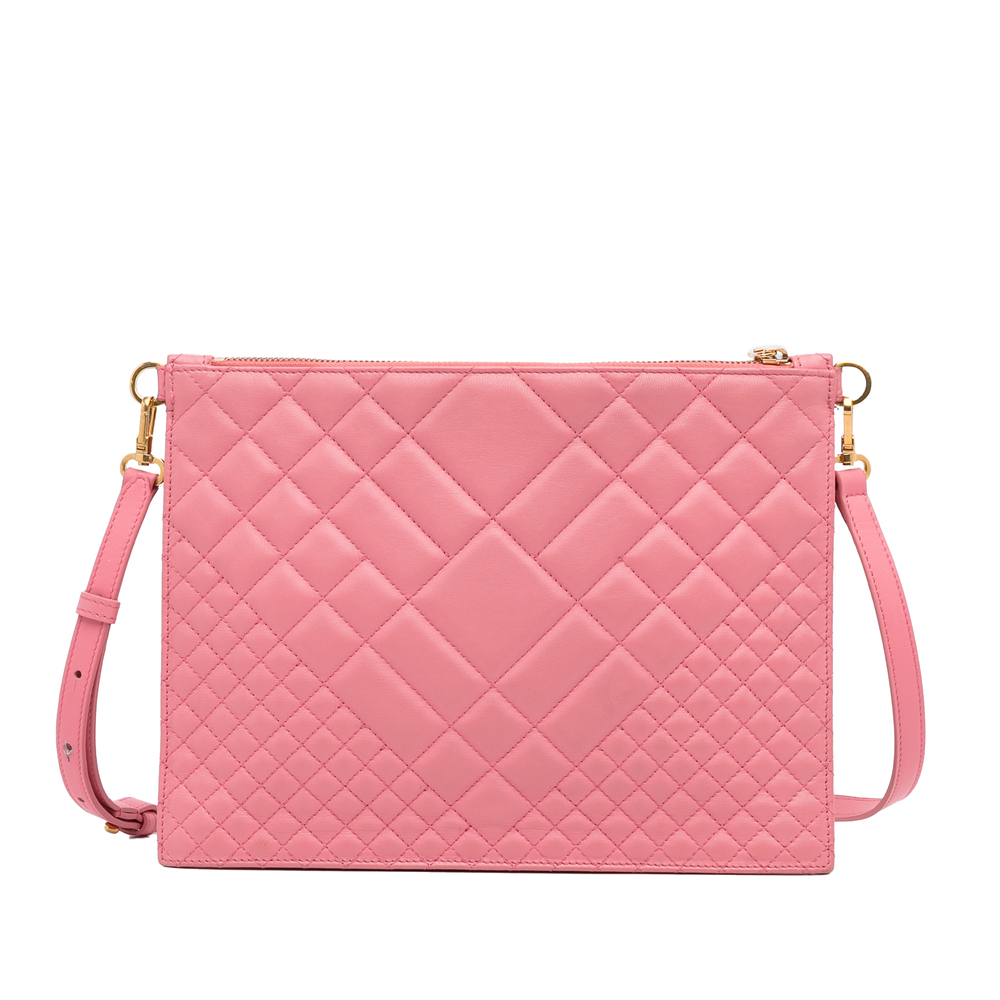 Pre-Loved Versace Quilted Medusa Crossbody - Picture 4 of 12